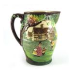 A Royal Doulton, The Regency Coach a limited edition beer jug,
