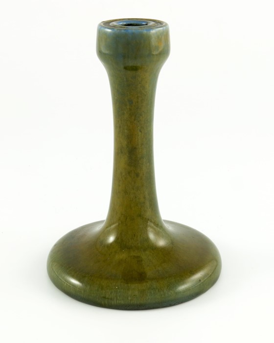 A Ruskin Souffle glazed candlestick, 1922 - Image 2 of 6