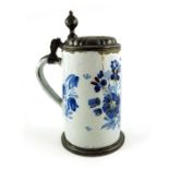 An 18th century German faience Schrezheim stein