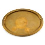 WMF, a Jugendstil brass tray