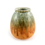 A Ruskin Crystalline glazed vase, 1932