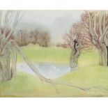 Norman Neasom (1915-2010), Landscape with Pond