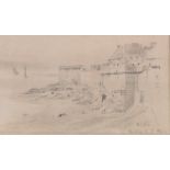 William Lionel Wyllie RA (1851-1931), Walls of St Malo