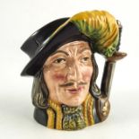 A Royal Doulton small prototype character jug, Athos, in a different colourway