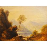 J. Pooley, Lake District, oil on canvas, signed, 30cm x 40cm, framed