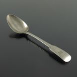 A George III Irish silver table spoon, Dublin 1787