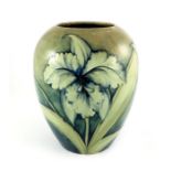 William Moorcroft, a Flambe Orchid vase