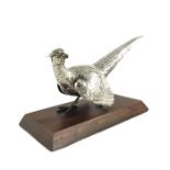 An Elizabeth II silver figure of a pheasant, Edward Barnard and Sons