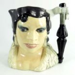 A Royal Doulton large character jug, Mae West, black hair colourway, Property of Royal Doulton marks