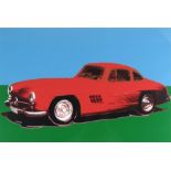 After Andy Warhol (1928-1987), Mercedes 300 SL Gulwing