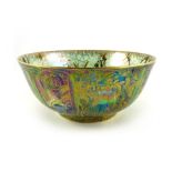 Daisy Makeig Jones for Wedgwood, a Fairyland lustre bowl, Bluebell
