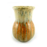 A Ruskin Crystalline glazed vase