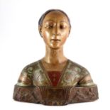 After Francesco Laurana, portrait bust of Ippolita Maria Sforza