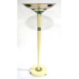 A French Art Deco Uplighter Floor Lamp