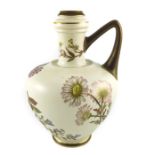 A Royal Worcester blush ivory jug