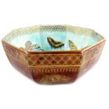 Daisy Makeig Jones for Wedgwood, a butterfly lustre bowl