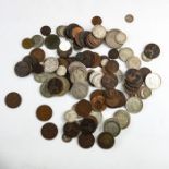 A group of pre-decimal coins