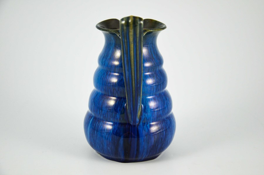 Bourne Denby, an electric blue Danesby Ware Tansley jug - Image 5 of 11