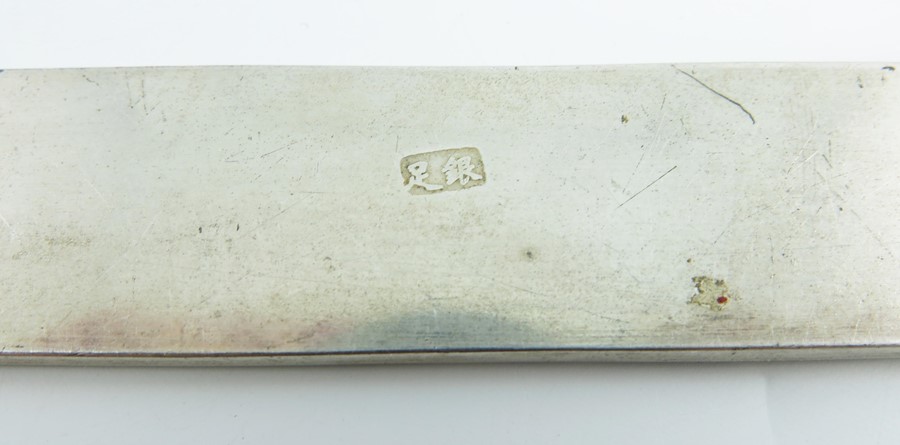 A Chinese silver ingot - Bild 3 aus 3