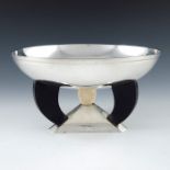 An Art Deco silver centrepiece bowl, American circa 1925