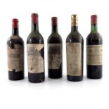 Chateau Beauregard, Pomerol,1958, two bottles, Clos de Sales, Pomerol, 1959,