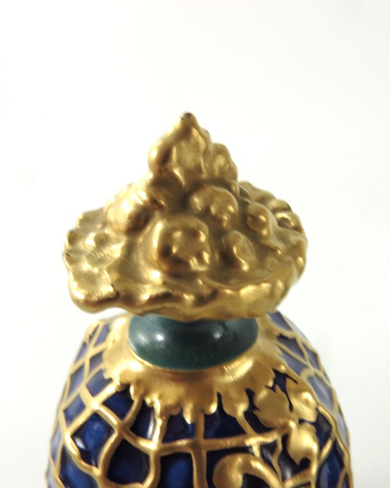 A large Royal Crown Derby pedestal vase - Image 21 of 22