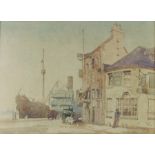 A L Chapman, Poole Harbour, watercolour, signed, 26cm x 36cm, framed