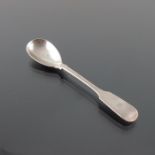 A William IV Irish Provincial silver condiment spoon, Richard Garde of Cork