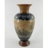 Hannah Barlow for Doulton Lambeth, a stoneware vase