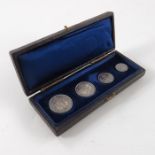 A Maundy coin set