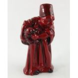 A Royal Doulton figure, One Of The Forty , introduced 1921, flambe version,