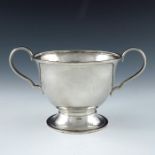 An Arts and Crafts silver twin handled bowl, Central School of Arts and Crafts