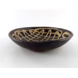 A Staffordshire slipware dish