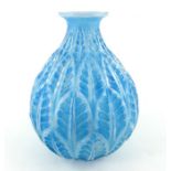 Rene Lalique, a Malesherbes glass vase, model 1014, designed circa 1927,