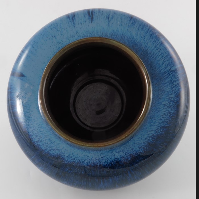 Bourne Denby, a Danesby Ware electric blue vase - Image 4 of 5