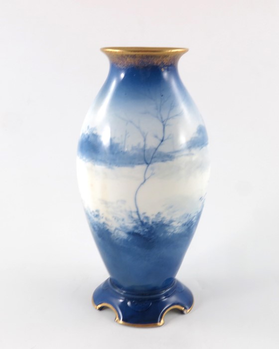 A Royal Doulton blue children vase - Image 6 of 9