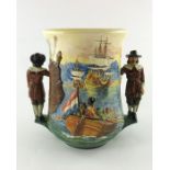 Charles Noke and H Fenton for Royal Doulton, Jan Van Riebeek at the Cape of Goodhope