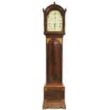 A George III mahogany long case clock, Philpot, Thaxsted