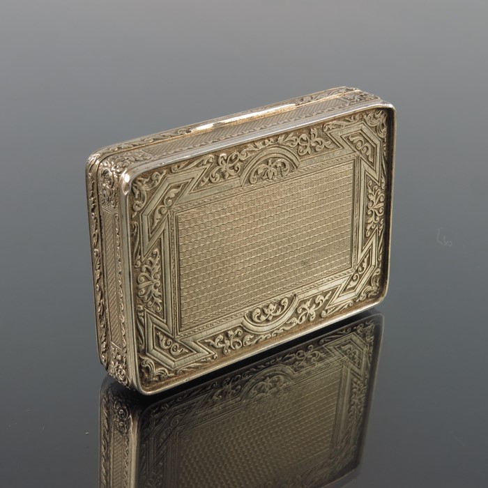 A French silver gilt box - Bild 2 aus 5