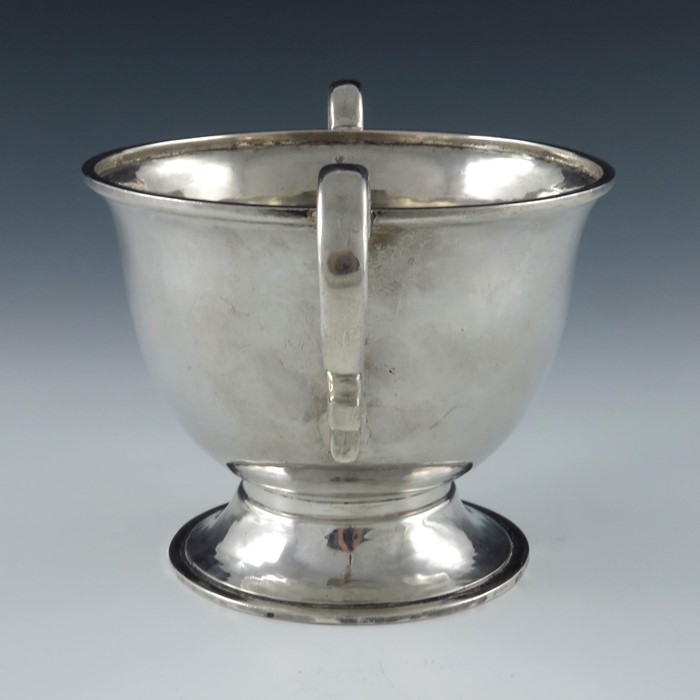 An Arts and Crafts silver twin handled bowl, Central School of Arts and Crafts - Image 2 of 6