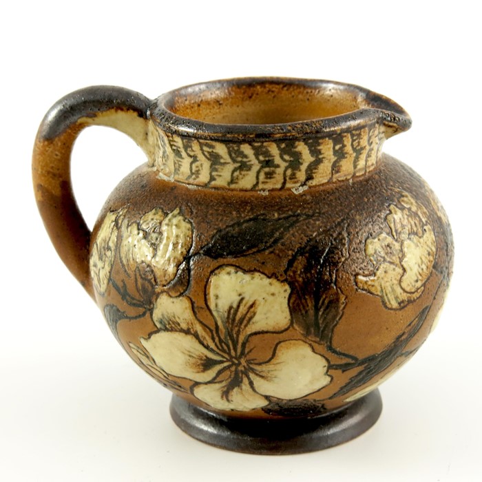 Robert Wallace Martin for Martin Brothers, a miniature stoneware jug - Image 2 of 6