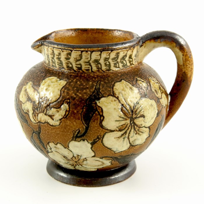 Robert Wallace Martin for Martin Brothers, a miniature stoneware jug - Image 3 of 6