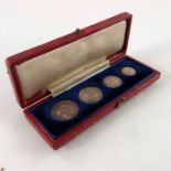 A Maundy coin set