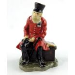A Royal Doulton miniature trial figure