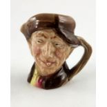 A Royal Doulton miniature character jug