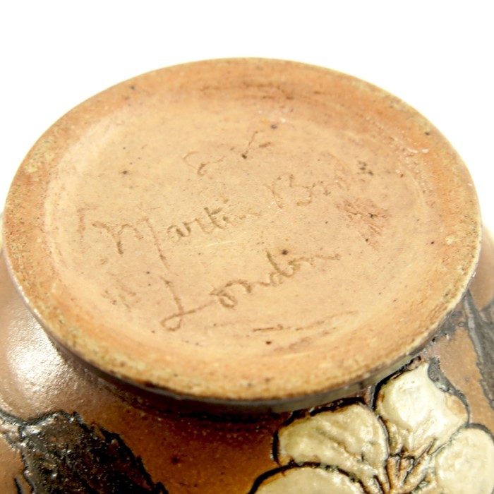 Robert Wallace Martin for Martin Brothers, a miniature stoneware jug - Image 6 of 6