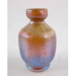 Louis Comfort Tiffany, a miniature Favrile glass vase, circa 1900,