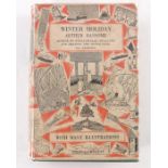 Arthur Ransome Winter Holiday, Jonathon Cape 1933, second printing