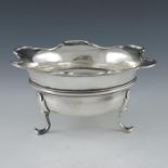 An 18th century Dutch silver bowl, Gregorius van der Troon II, The Hague circa 1770