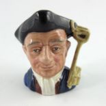 A Royal Doulton miniature character jug